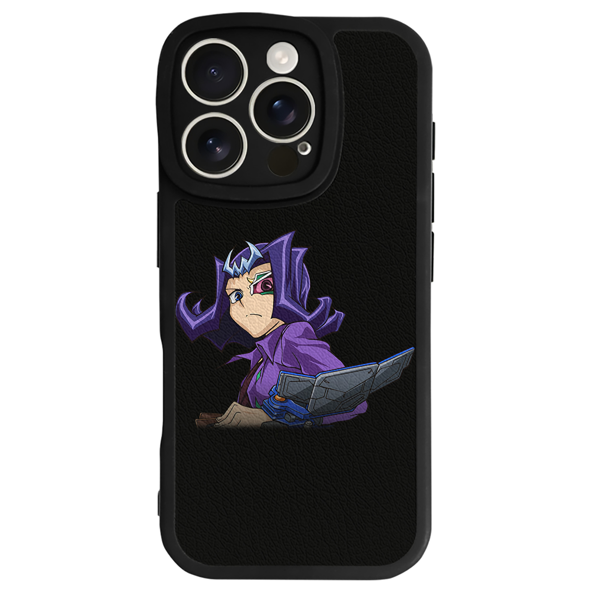 遊☆戯☆王 Yu-Gi-Oh! 【iPhone 16シリーズ対応】シリコンスマホケース（レザー調） 材質：シリコン